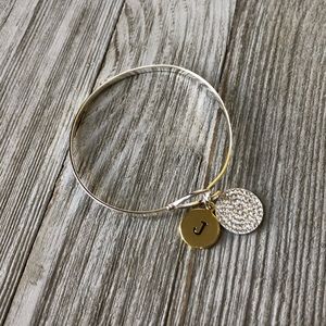 Stylish “j” bracelet